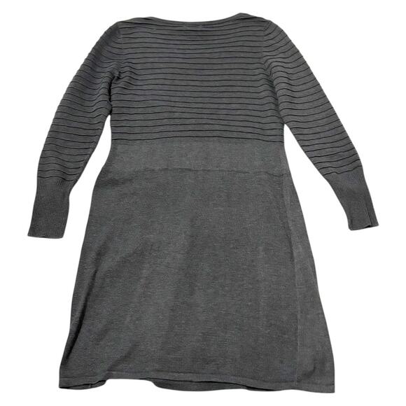 Neiman Marcus Sweater Dress - Large - Grey/Black - Nearly New - Picture 2 of 16